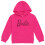Barbie Barbie Fleece-Pullover-Kapuzenpullover fr kleine Mdchen, Rosa, 78 1