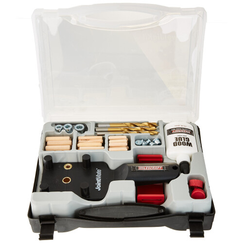 Milescraft 1309 DowelJigKit - Complete Doweling Kit with Dowel Pins and Bits 1
