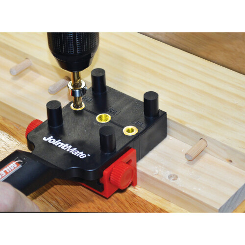 Milescraft 1309 DowelJigKit - Complete Doweling Kit with Dowel Pins and Bits 2