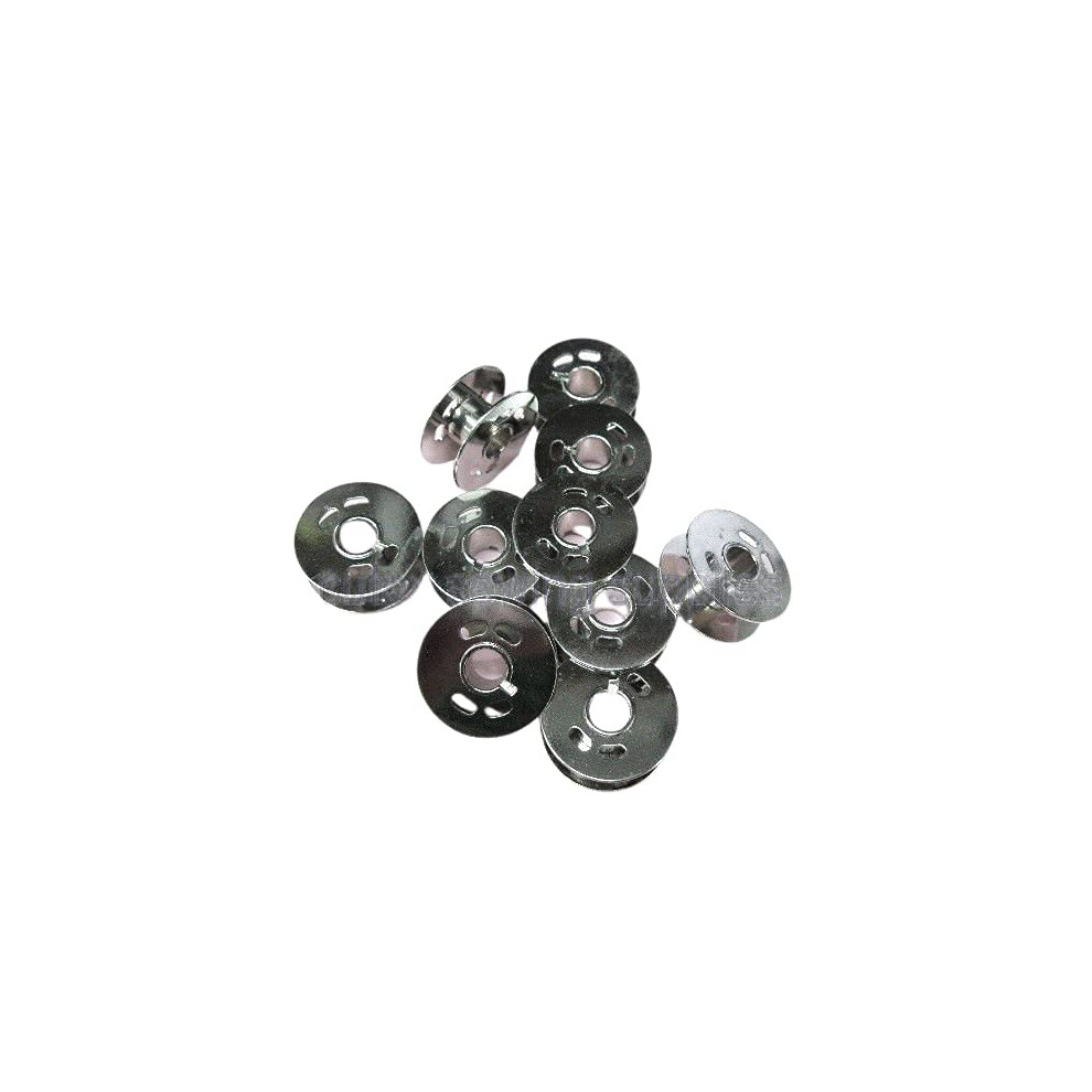 Cutex Metal Bobbins for Singer Quantum CXL XL Sewing Machine Compatible Part Number 283395 - Pack of 10