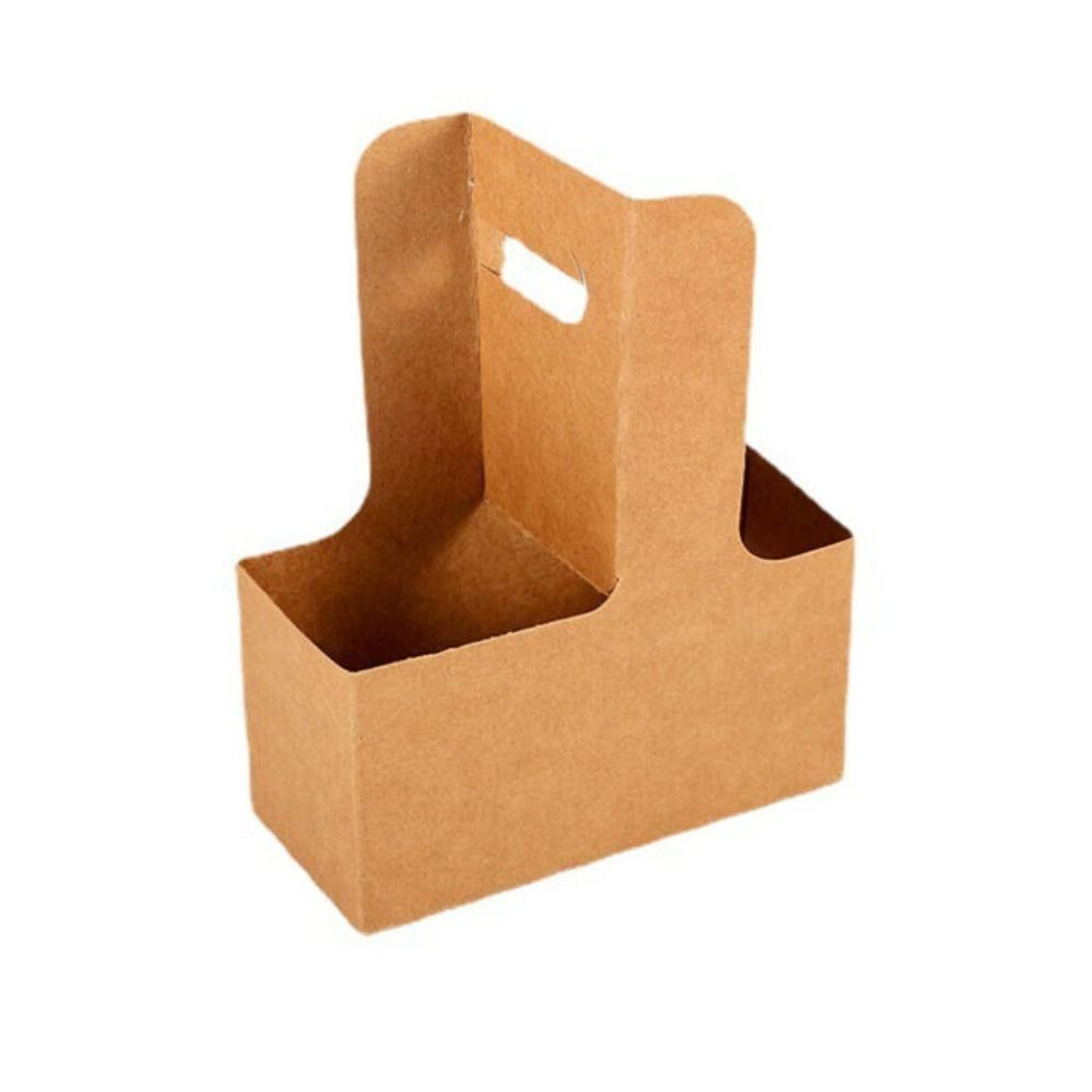 (brown) 10pcs Kraft Paper Bouquet Wrapping Bag Handbag Flower Bag Handheld Flower Box  Flower Wrapping