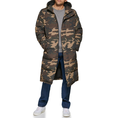 Levi's Levi's Heren Arctic Cloth Extra Lange Parka, Camouflage, Medium 1