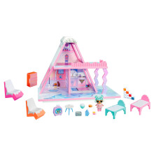 L.O.L. Surprise! Winter Snow Chalet with Tot - Made from Real Wood, More than 15 Surprises, Supplied with an Exclusive Doll, Age 4+