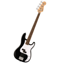 Fender Squier Debut Series Precision Bass Guitar Beginner Guitar with 2-Year Warranty Includes Free Lessons Black with Matte Finish