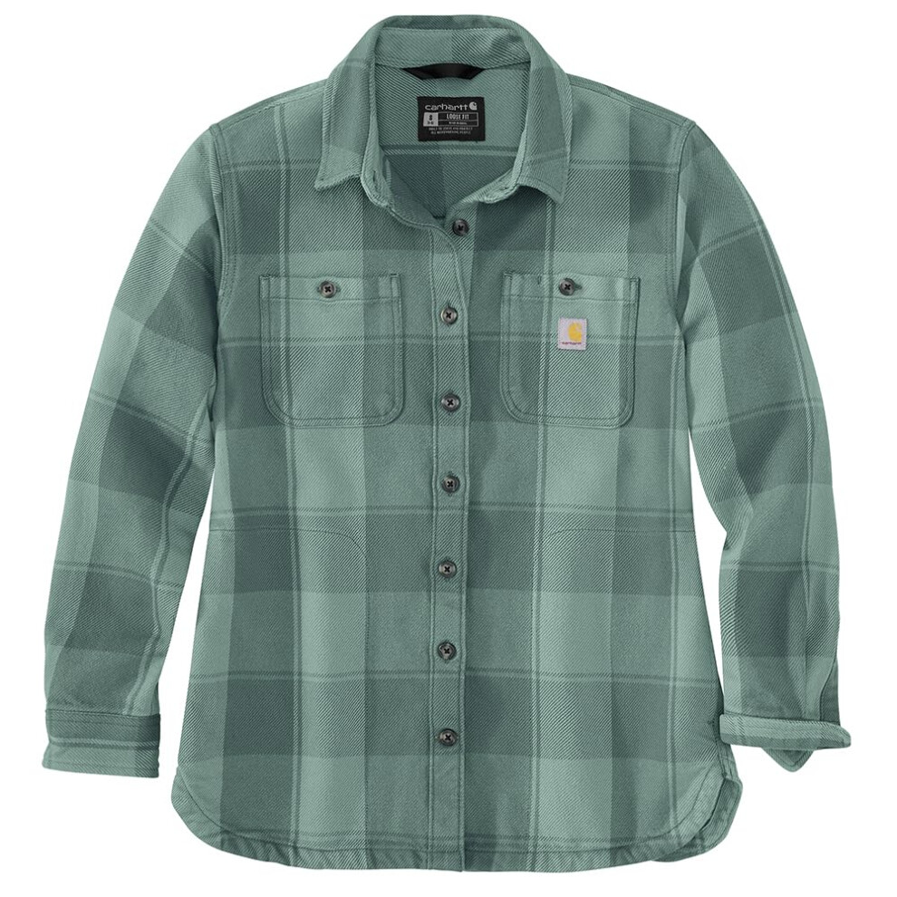 Carhartt Women's Loose Fit Twill Shirt Jac  Patina  X-Large