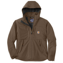 Chaqueta Aislante Carhartt Super Dux para Hombre, Café, XX-Large