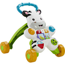 Fisher-Price Baby to Toddler Learning Toy Learn with Me Zebra Walker with Music Lights and Activities for Ages 6+ Months
