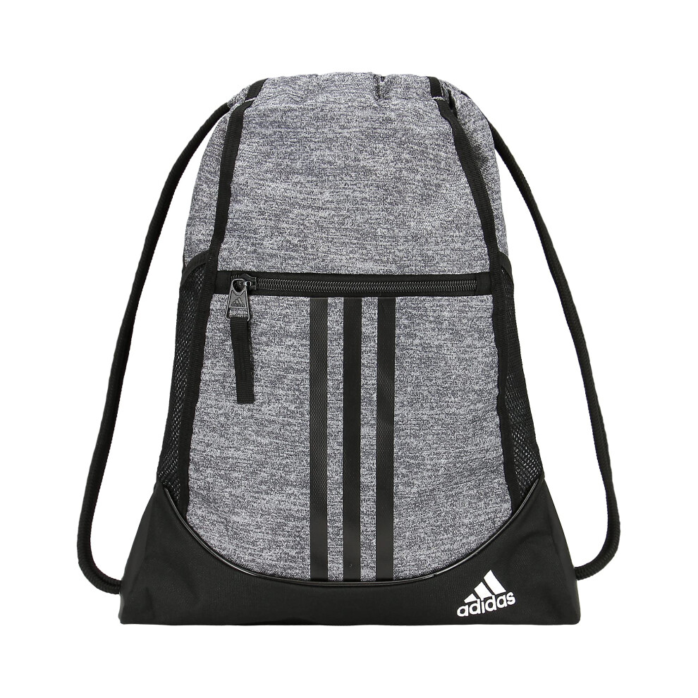 Adidas Alliance Ii Sackpack Jersey Onix Grey/Black/White One Size