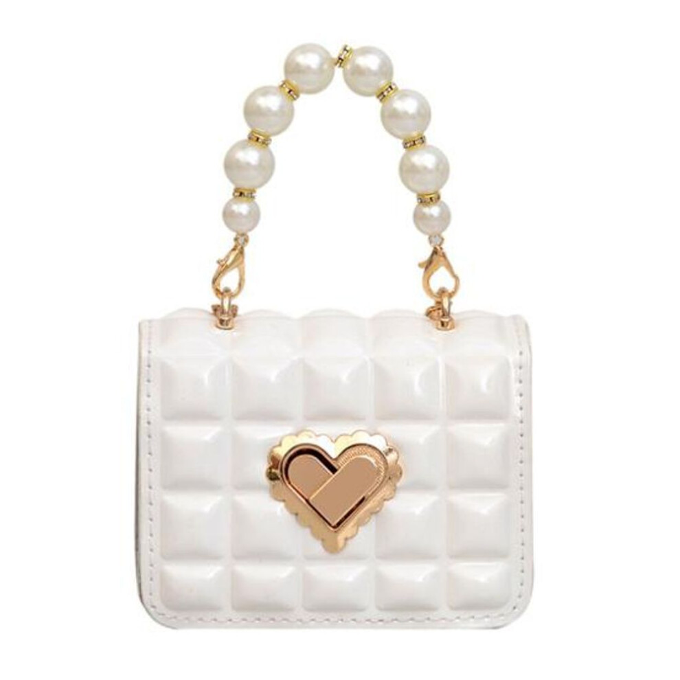(white) Portable Women Handbag Elegant Attractive Ladies Single Shoulder Bag Purse