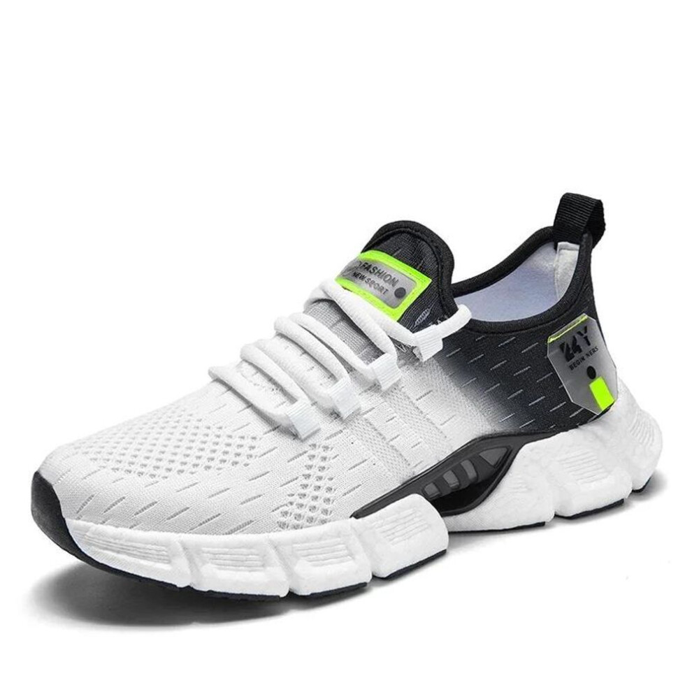 (white, 41) Running Shoes For Men Sports Anti-skid Walking Wear-resistant Jogging Sneakers Choice Outdoor Lightweight Soft Man Mens Casual