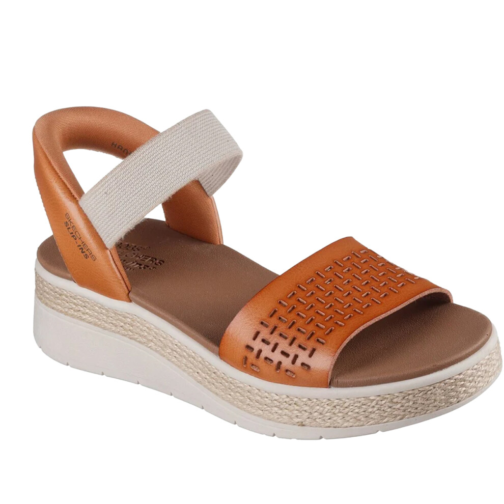 Skechers Womens/Ladies Bobs Sun Ray Vegan Leather Sandals