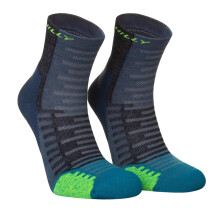 (3 UK-5.5 UK, Multicoloured) Hilly Unisex Adult Active Ankle Socks
