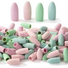Mr. Pen- Pencil Gum Toppers 120 Pack Pastelkleuren Cap Gummen Pencil Tops Gum Caps