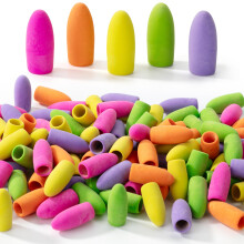Mr. Pen- Kleurrijke potloodgommen Toppers 120 stuks potloodtopgommen Dopgommen Gumtopjes
