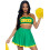 Leg Avenue Cheerleader Costume S/M 2