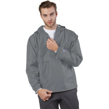 Adult Packable Anorak 14 Zip Jacket - BLAcK - S(D0102H7YFFT)