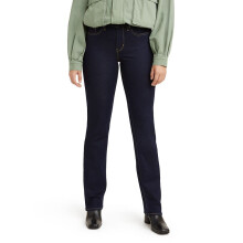 Damskie jeansy Levi's 314 modelujące Darkest Sky - Dark Indigo 24