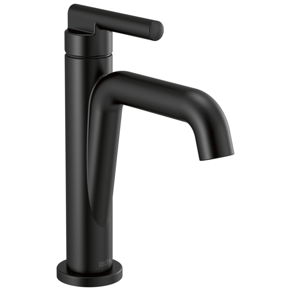 Robinet de salle de bain monocommande DELTA 15849LF-BL Nicoli Hole, noir mat standard