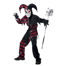 California Costumes Child's Sinister Jester Costume Medium (8-10)