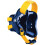 Cliff Keen Fusion Headgear Navy/Lightgold 1