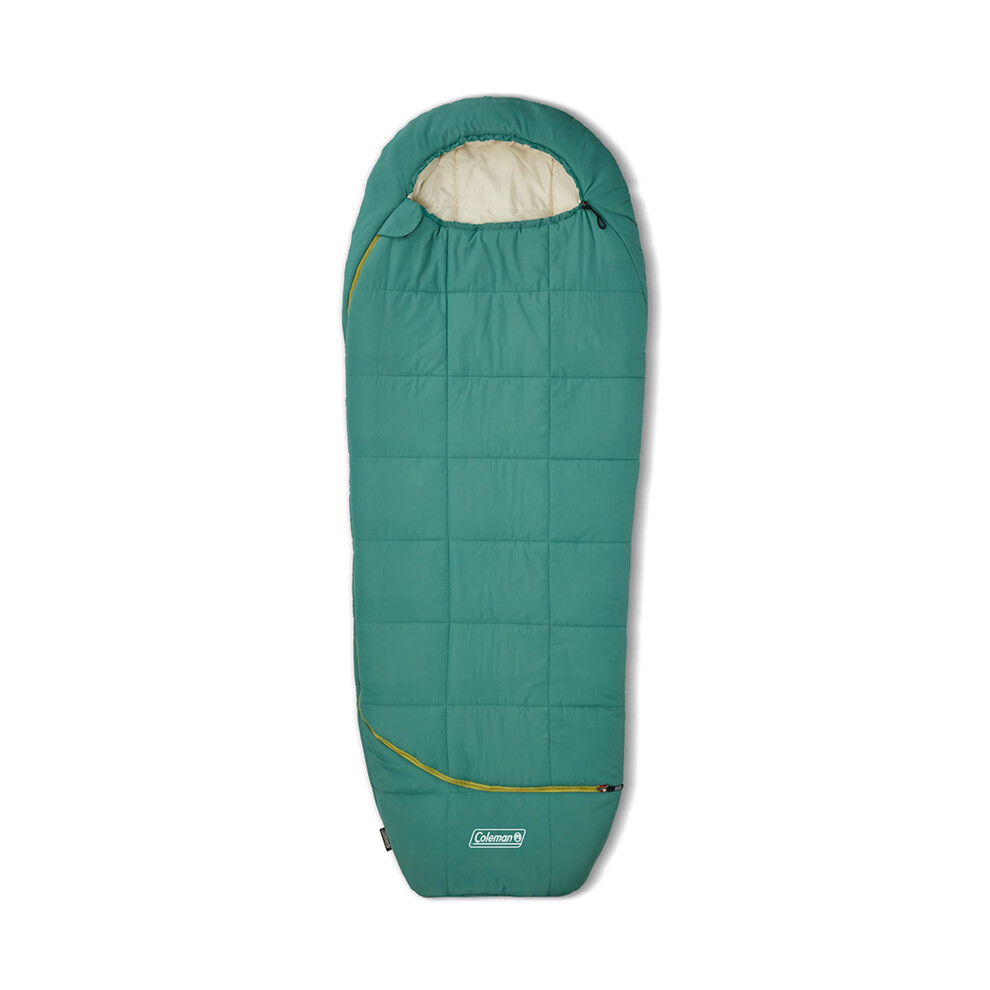 Coleman Big Bay Sleeping Bag 40 Degree Cont Big Tall Green