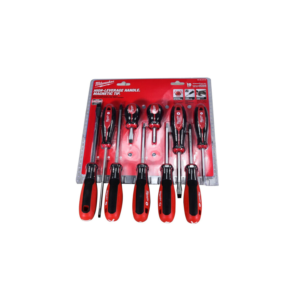 Milwaukee 48-22-2710 10 Piece Screwdriver Set