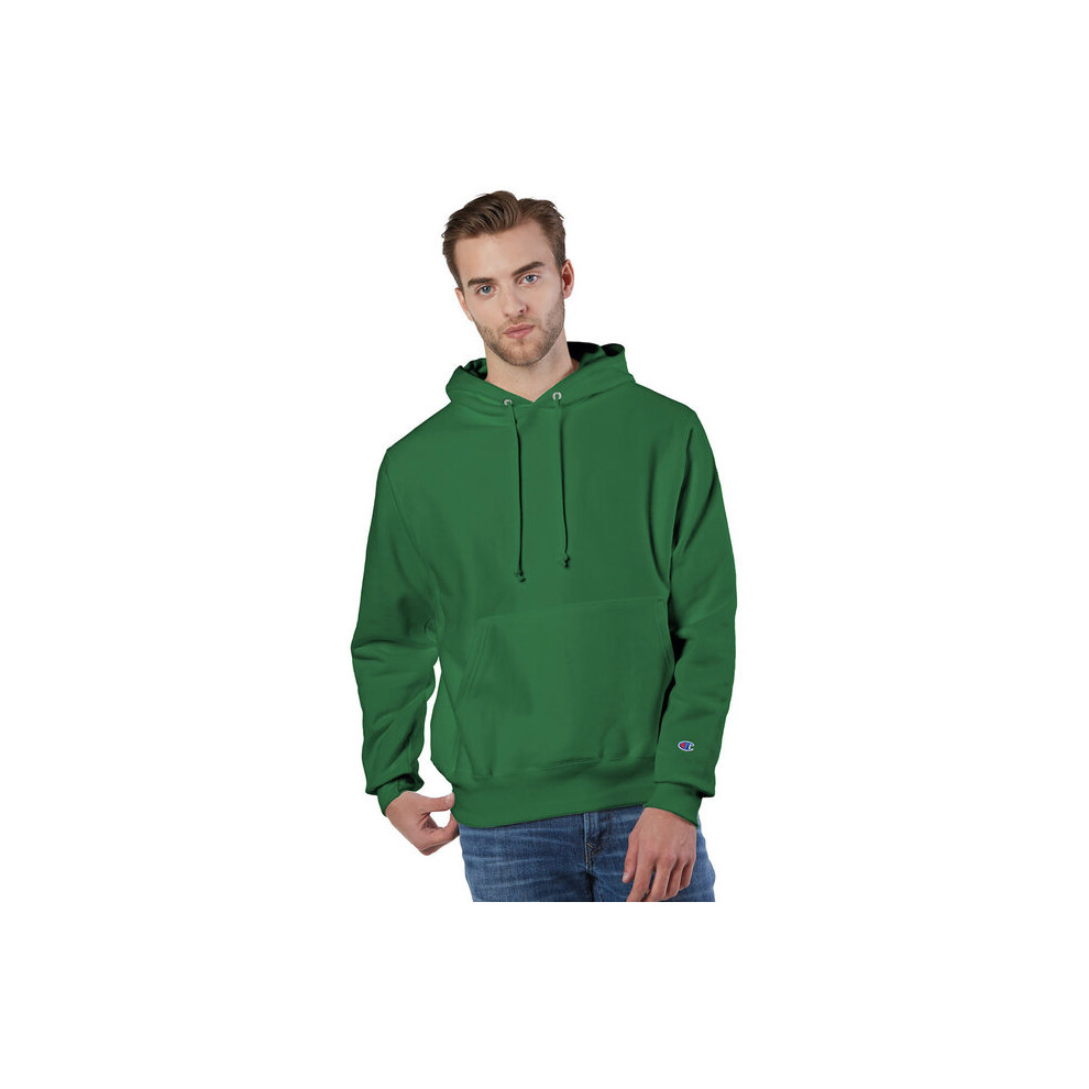 Reverse Weave Pullover Mit Kapuze - OXFORD-GRAU - M (D0102H7YWSP)-image