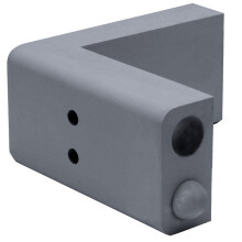 Dock Edge Dockorner Premium-Schaumprofil, gro e 9-Zoll-Ecke, Kitt