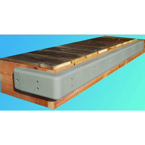 Dock Edge Dockorner Premium Foam Profile Large 9"""" Corner - Putty 1
