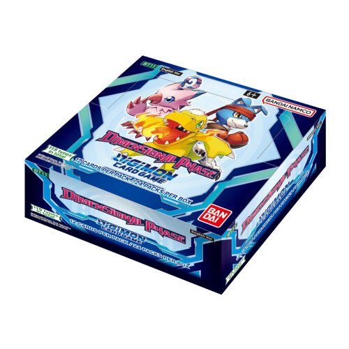 Bandai Gra karciana Bandai Digimon Dimensional Phase BT11 Booster Display