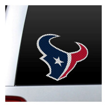 NFL Houston Texans Die Cut Window Film