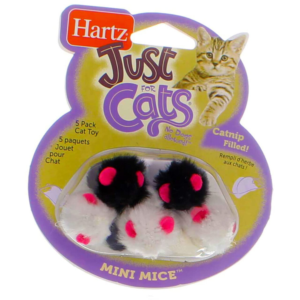 CAT TOY MINI MICE 5PK