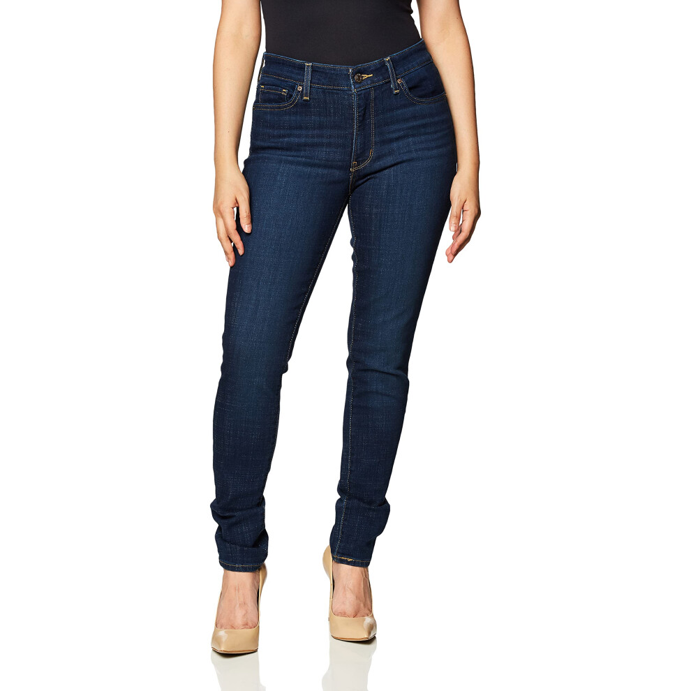 Levi's Women's Plus-Size 711 Skinny Jeans  Cobalt Overboard (Waterless)  (US 16) 35 Regular