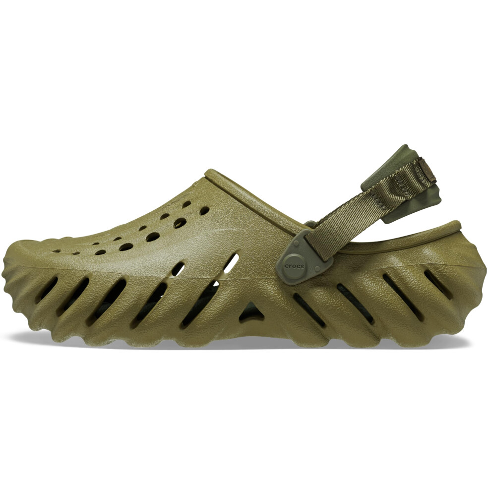 Crocs Unisex Echo Clogs  Aloe  Numeric_8 US Men