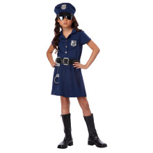 California Costumes Mädchen-Polizisten-Kostüm, Größe XL (12–14)