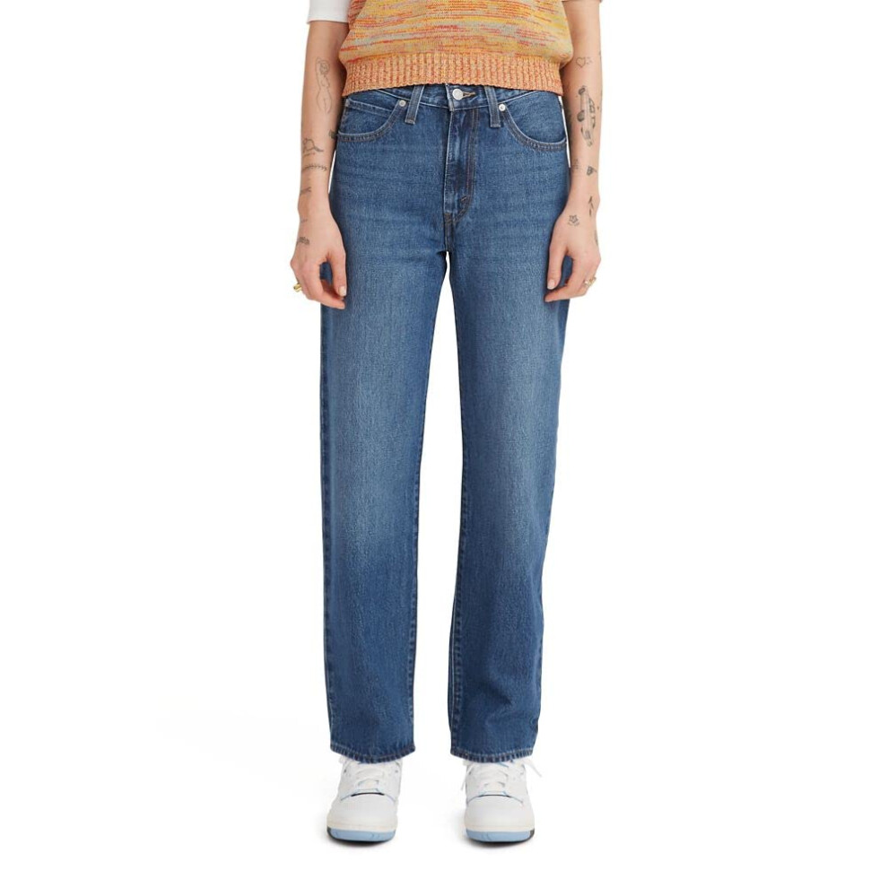 Levi's Women's 94 Baggy  (New) Indigo Worn in  26