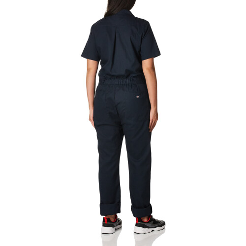 Dickies Dickies Damen Kurzarm-Flex-Overall Dark Navy v1 Medium 2