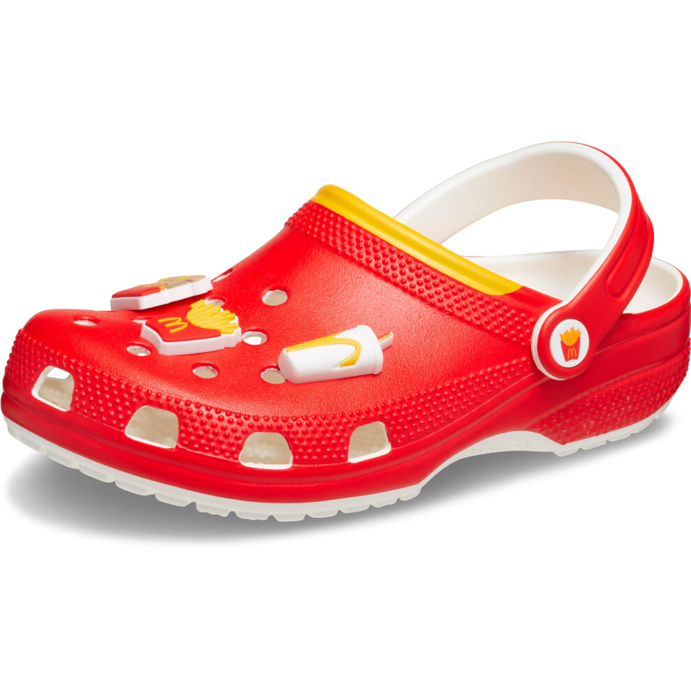 Crocs Unisex McDonald's X Classic Clog  Multi  Numeric_9 US Men