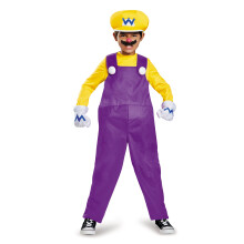 Wario Deluxe Super Mario Bros. Nintendo Costume Small/4-6