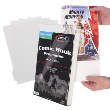 BCW Current Riealibile Comic Bags & Boards | Maniche precaricate e backer per i fumetti moderni (pacchetto 250)