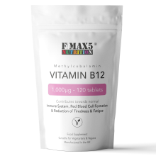 Vitamin B12 Methylcobalamin 1000mcg - 120 Tablets - Reduces Tiredness