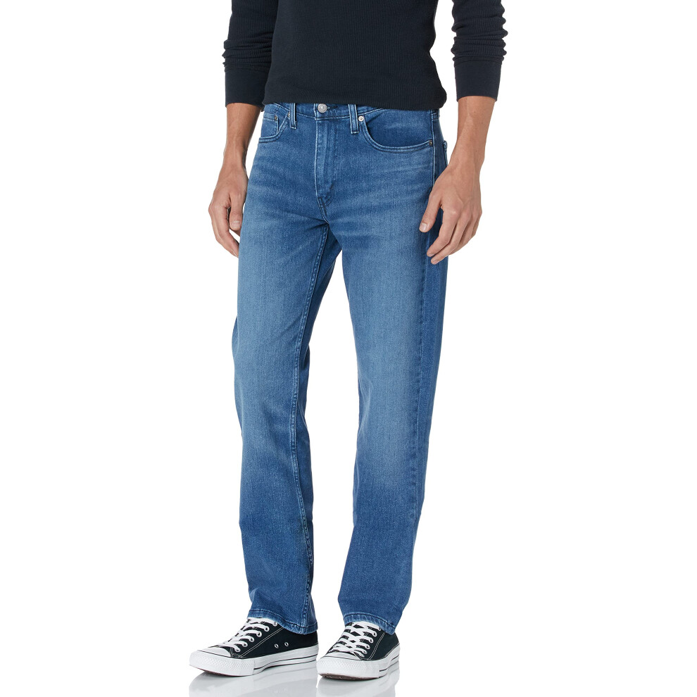 Levi's Men's 514 Straight Fit Cut Jeans (Also Available in Big & Tall)  (New) Begonia Tint-Advanced Stretch  32W x 34L