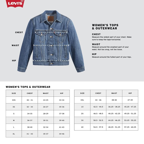 Levi's Levi's Damen Original Truckerjacke, Jeanie, XL 1