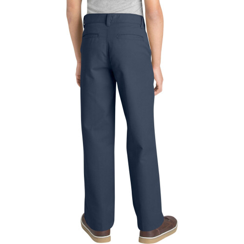 Dickies Dickies Boy's Big Flex Waist Flat Front Hose Hunter Green 10 1