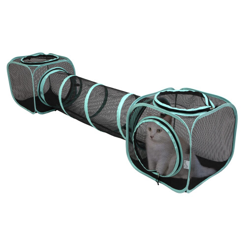 Kitty City Claw Mega Kit de Móveis para Gato - Cama e Canil Externo