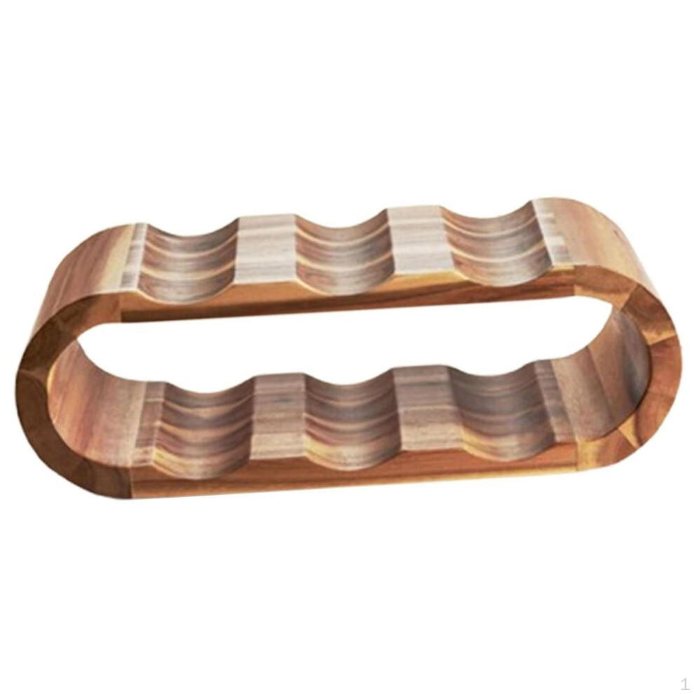 (37.49x15.87x12.06cm) Wine Rack Holder For Storage And Display On Tabletop Or Counter