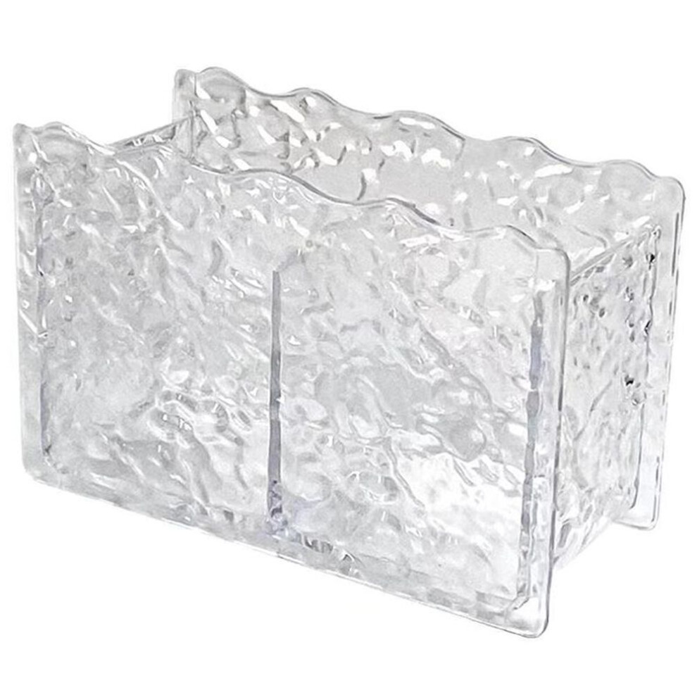 (white) 2 Holes Cosmetic Storage Box Makeup Brush Holder Organizer Lipstick Eyebrow Pencil Bathroom Storage Display Stand
