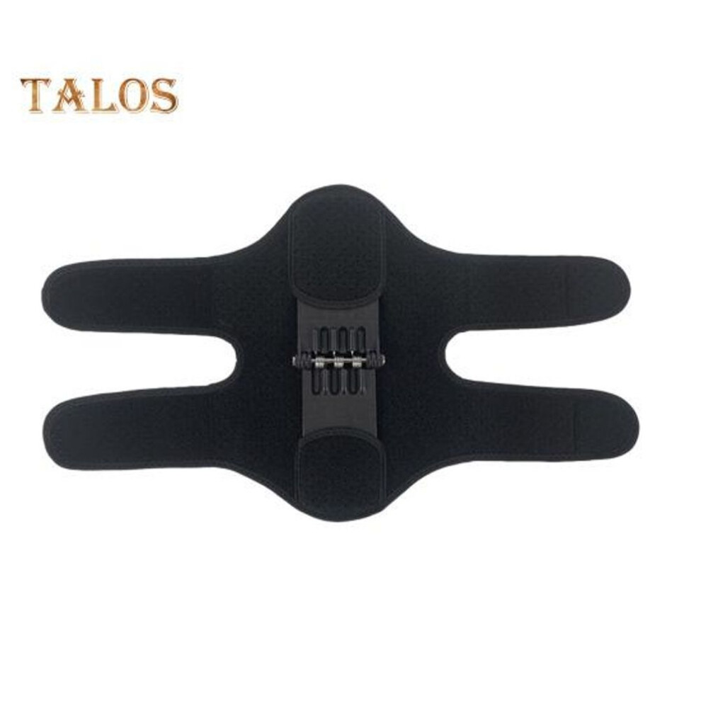 (black) Knee Assistive Device Knee Protection Booster Brace Breathable Joint Support Spring Stabilizer Sports Knee Pads for Running Hiking