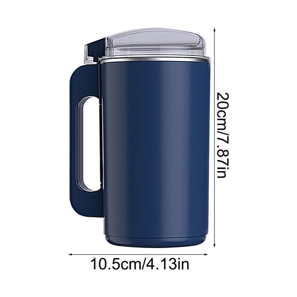 (blue, us) New Electric Coffee Grinder Herbs Bean Spice Mill Machine Grain 600ml Household Food Grade Dry Food Crusher Shredder Grinders