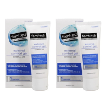 2pc x 42.5g Femfresh External Comfort Gel Relieve Vaginal Dryness